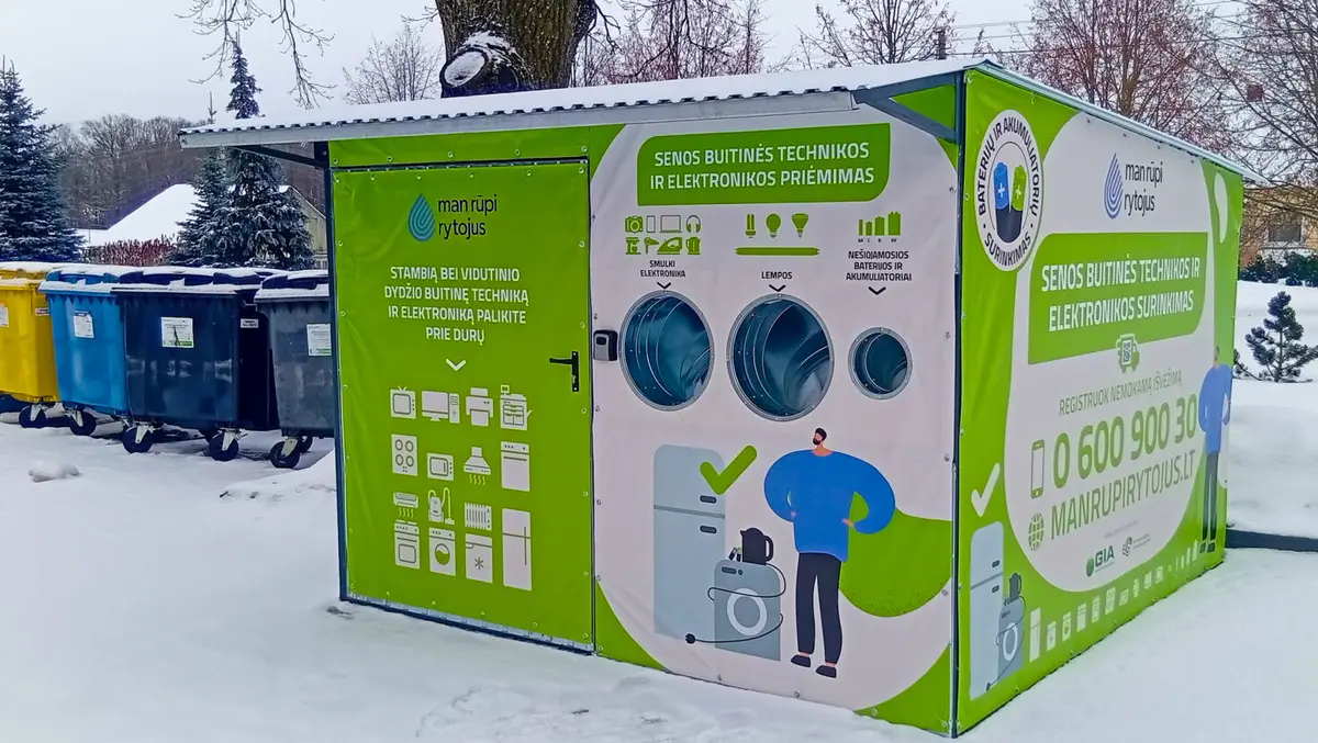 Liudvinavo ir Sasnavos gyventojams – patogesnės galimybės atsakingai atsikratyti elektronikos atliekomis
