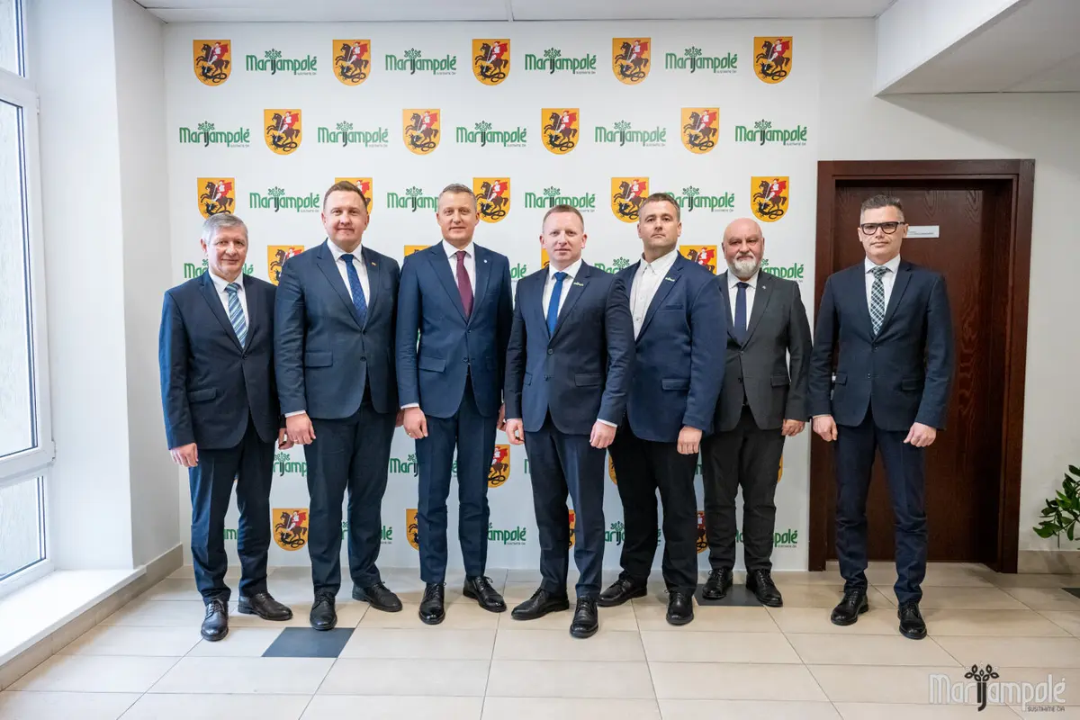 Energetikos ministro vizitas Marijampolėje: dėmesys savivaldybei aktualiems klausimams
