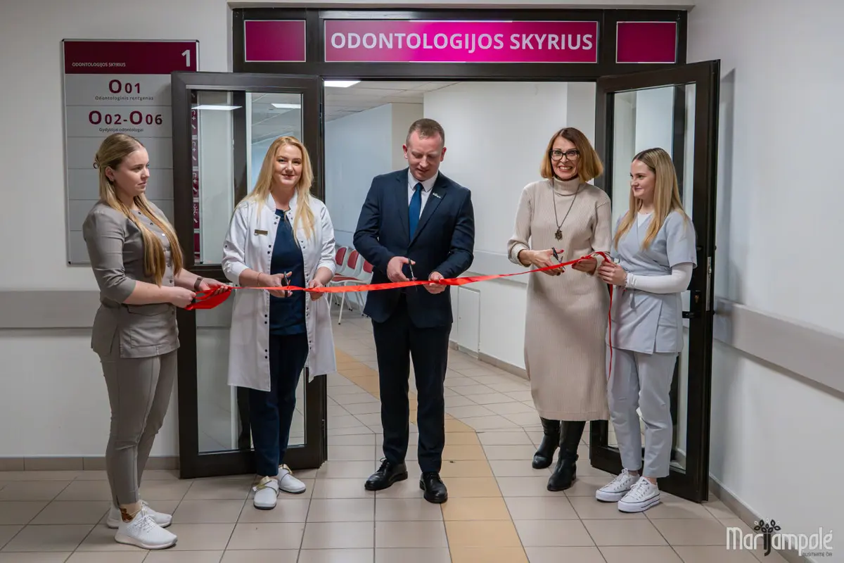 Marijampolėje atnaujinti PSPC skyriai atveria naujas galimybes kokybiškesnei sveikatos priežiūrai