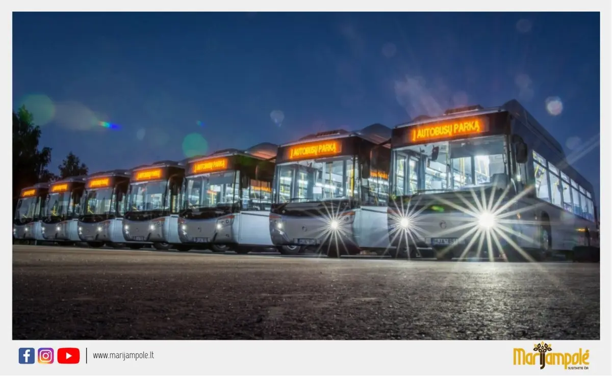 Informacija apie autobusų eismą lapkričio 1–2 dienomis | Marijampolės savivaldybė