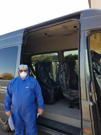 Dėl transporto priemonės paskyrimo užtikrinant COVID – 19 ligos stabdymą