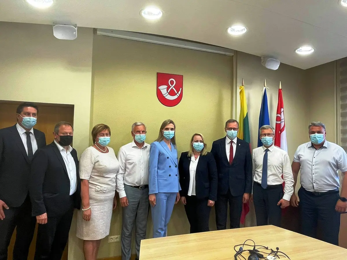 Savivaldybėje lankėsi LR Vidaus reikalų ministrė Agnė Bilotaitė