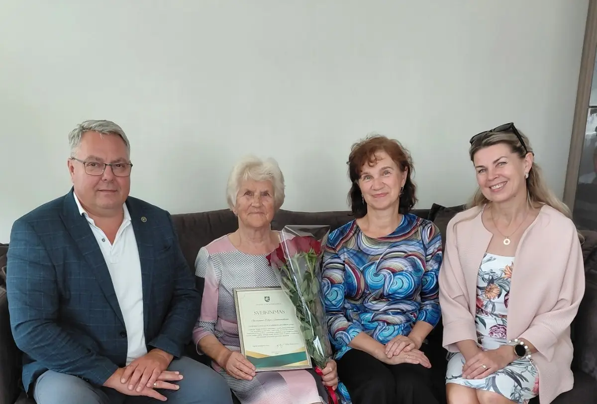 Jubiliatai sulaukė šiltų sveikinimų ir padėkos