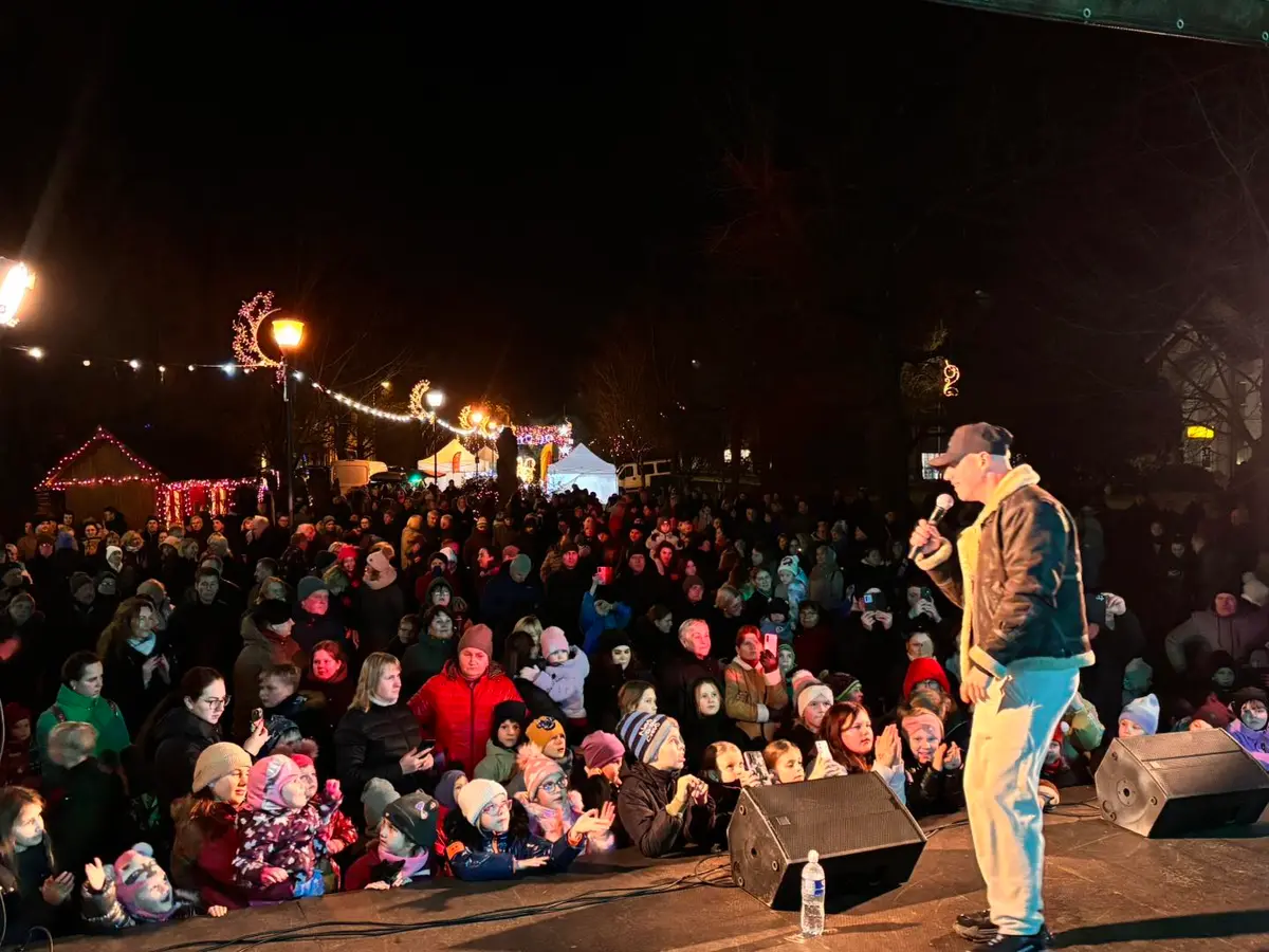 Pagėgių savivaldybėje įžiebtos Kalėdų eglės