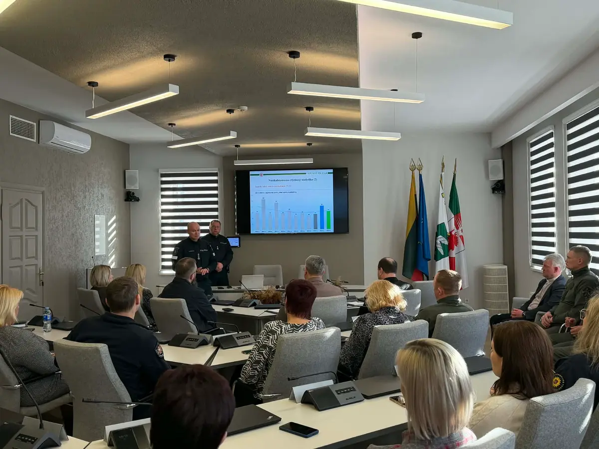Pristatyti Pagėgių policijos komisariato 2025 metų veiklos rezultatai