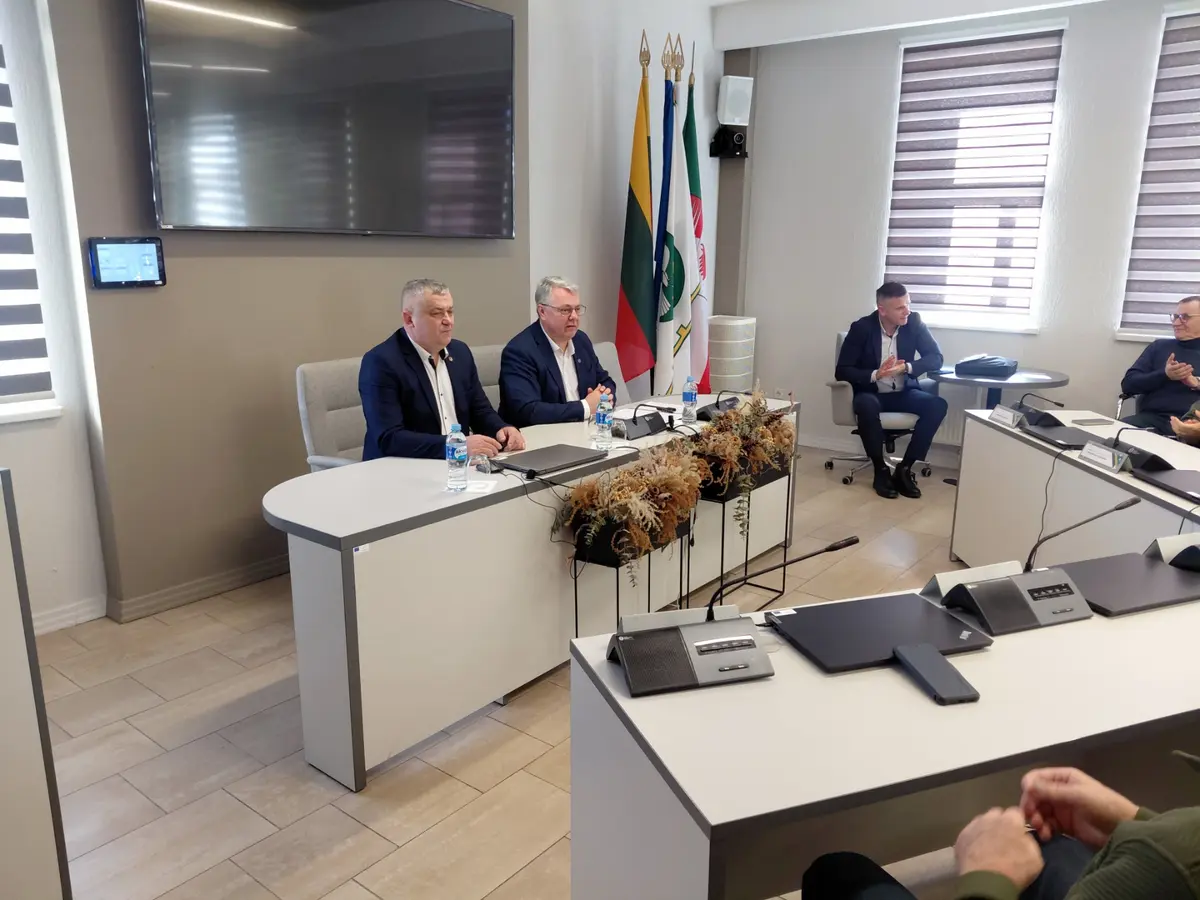 Zbaražo miesto delegacijos vizitas Pagėgių savivaldybėje