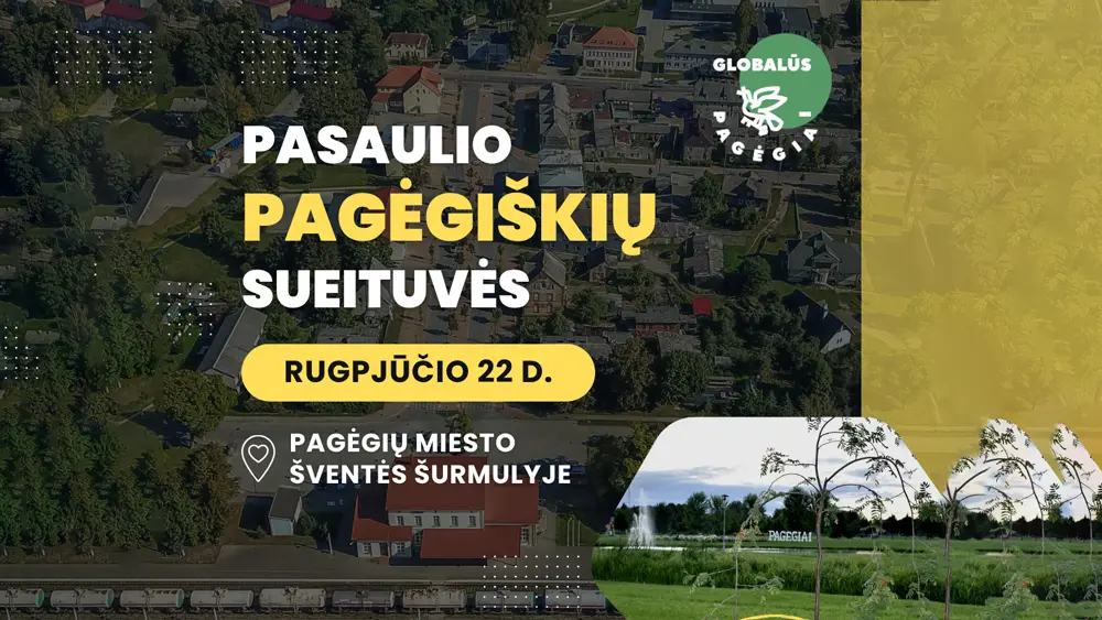 Pasaulio pagėgiškiai vėl kviečiami namo: rugpjūtį laukia išskirtinis susitikimas miesto šventėje!