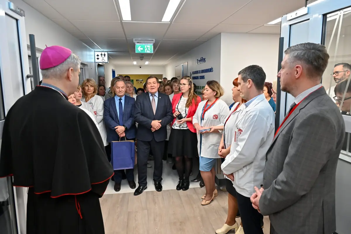Panevėžyje atidarytas atnaujintas Respublikinės Panevėžio ligoninės Chirurgijos skyrius