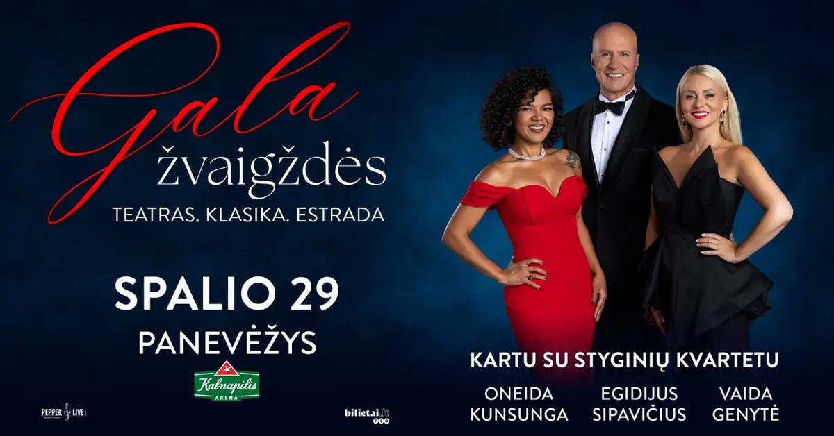 Koncertas ''gala žvaigždės'' | Panevėžys (Atšauktas)