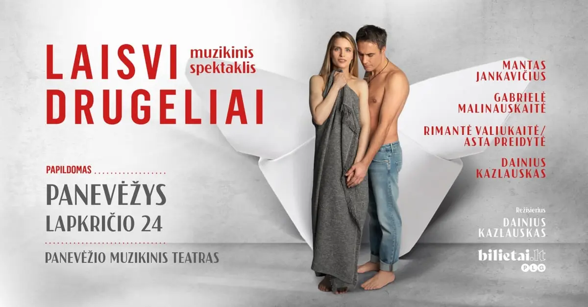 Muzikinis spektaklis ''Laisvi drugeliai'' | Panevėžys (Papildomas)