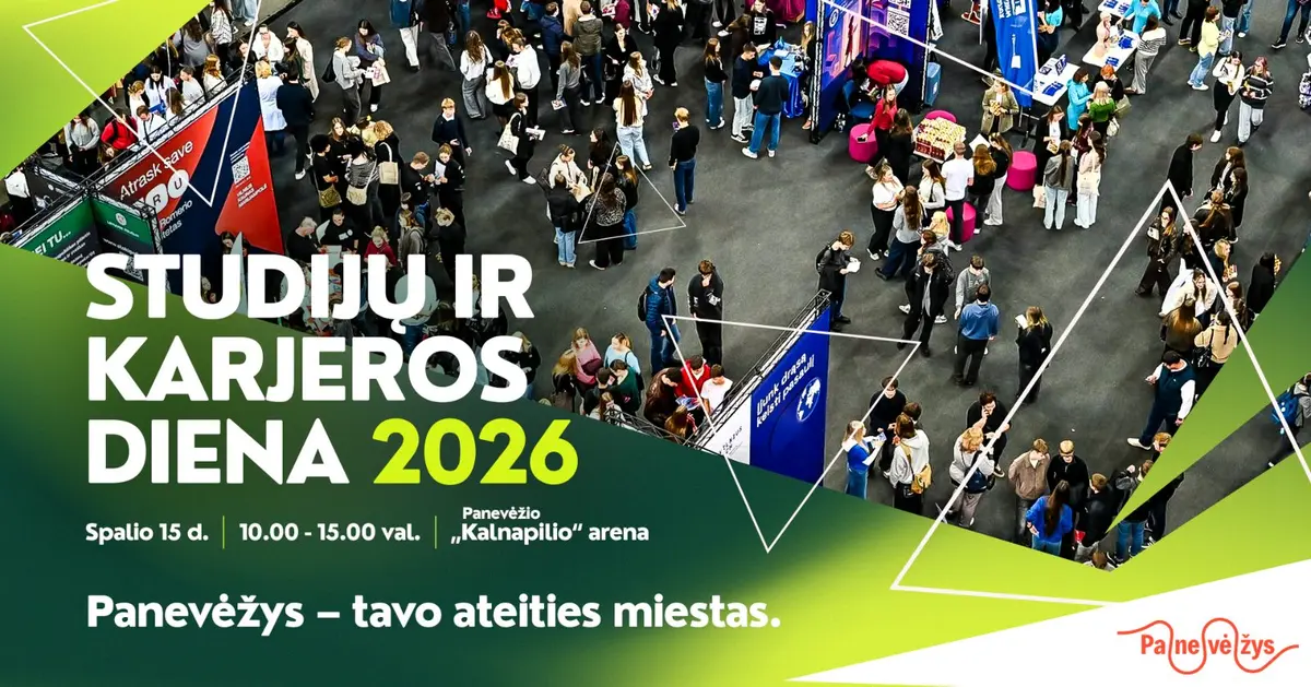 Panevėžyje vyks „Studijų ir karjeros diena 2026“