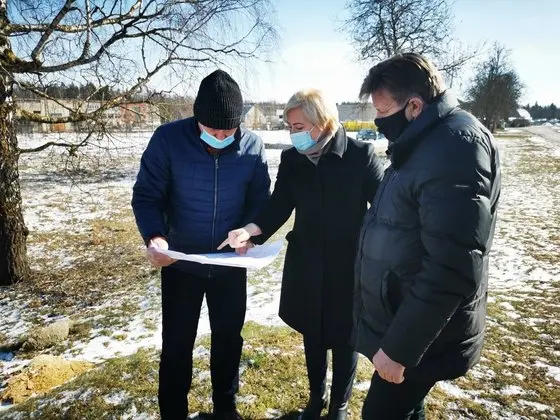 Prasidės darbai būsimoje poilsio zonoje Maironio gatvės gale