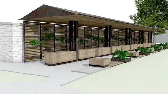 Pristatyta Radviliškio miesto centre kuriamos naujos prekyvietės vizija