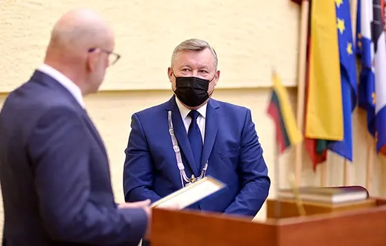 Spaudos konferencijoje – apie mero dviejų savaičių nuveiktus darbus