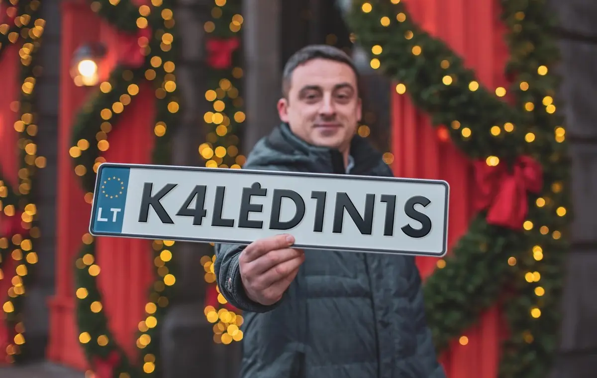 Kalėdinis numerio ženklų išpardavimas: „Regitra“ sumažino arti 2 tūkst. derinių kainas