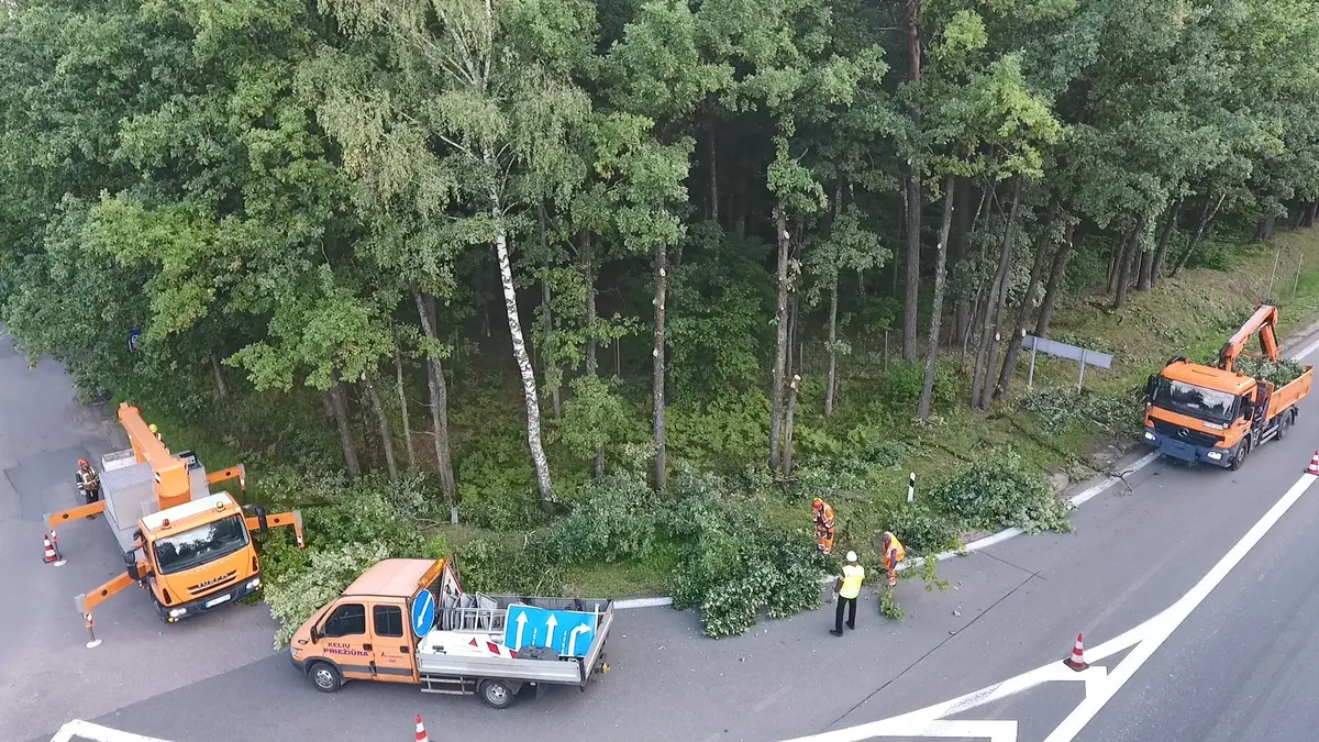 Kokia kelių būklė prognozuojama savaitgalį?