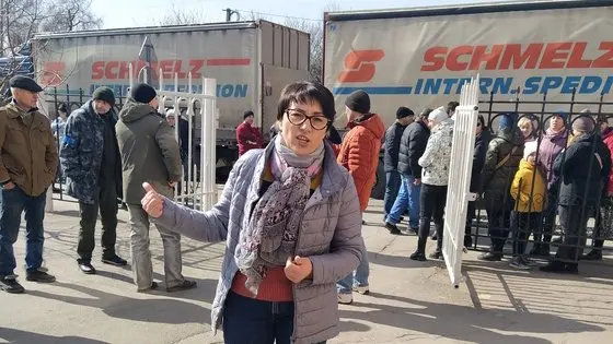 Umanės (Ukrainoje) gyventojams pristatyta parama iš Radviliškio