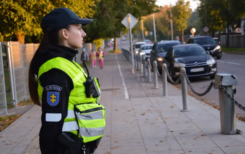 Rugsėjį – didesnis policijos dėmesys saugumui keliuose
