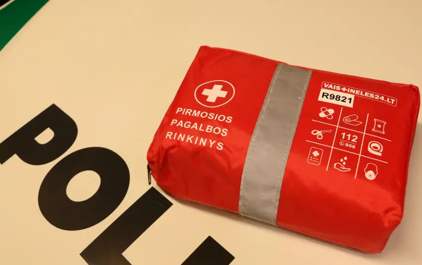 Pranešama iki kada atsinaujinti pirmosios pagalbos rinkinius