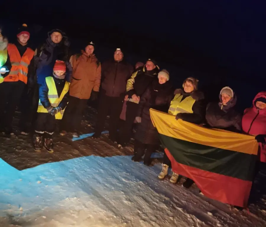 Laisvės gynėjų diena paminėta prasmingu žygiu