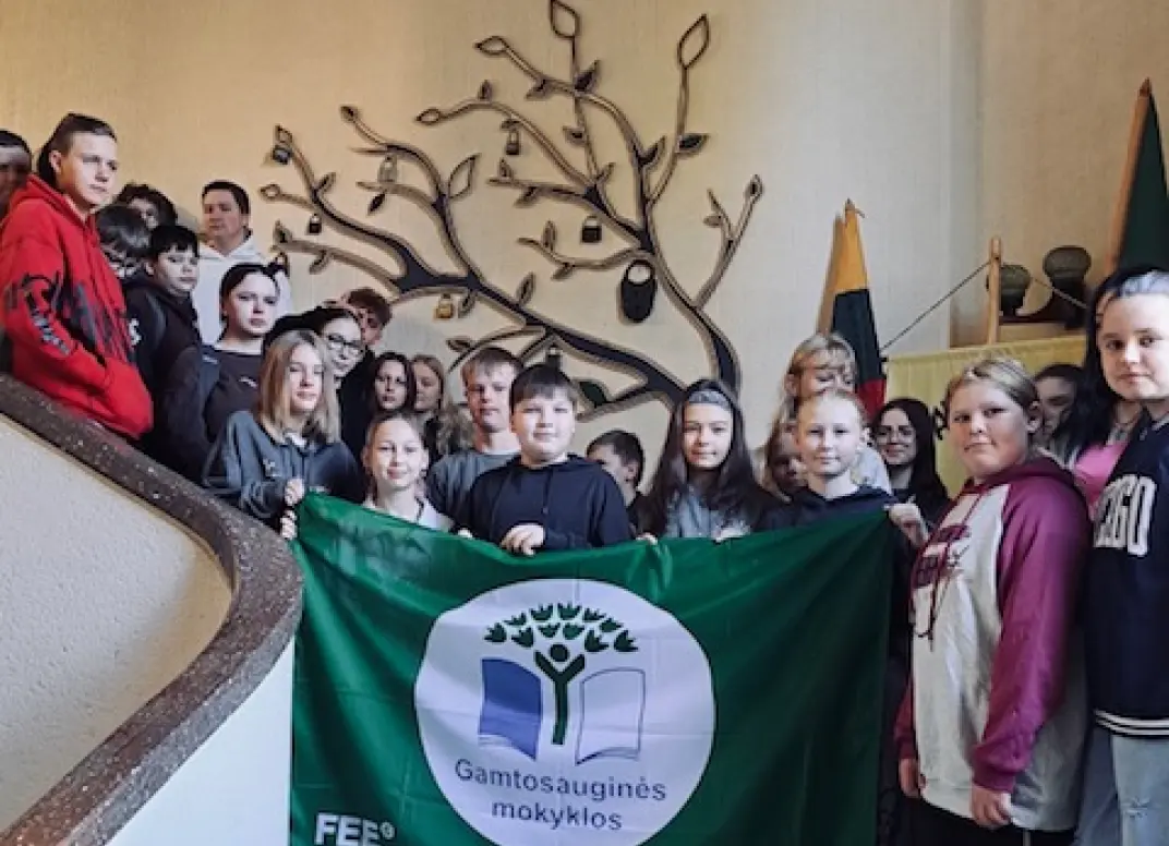 Alksniupių pagrindinė mokykla – už atsakingą požiūrį į gamtą!