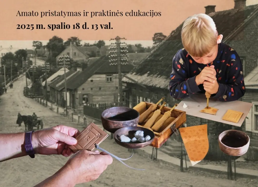 Šeduvos kraštotyros muziejuje – pažintis su karališkuoju miesto amatu