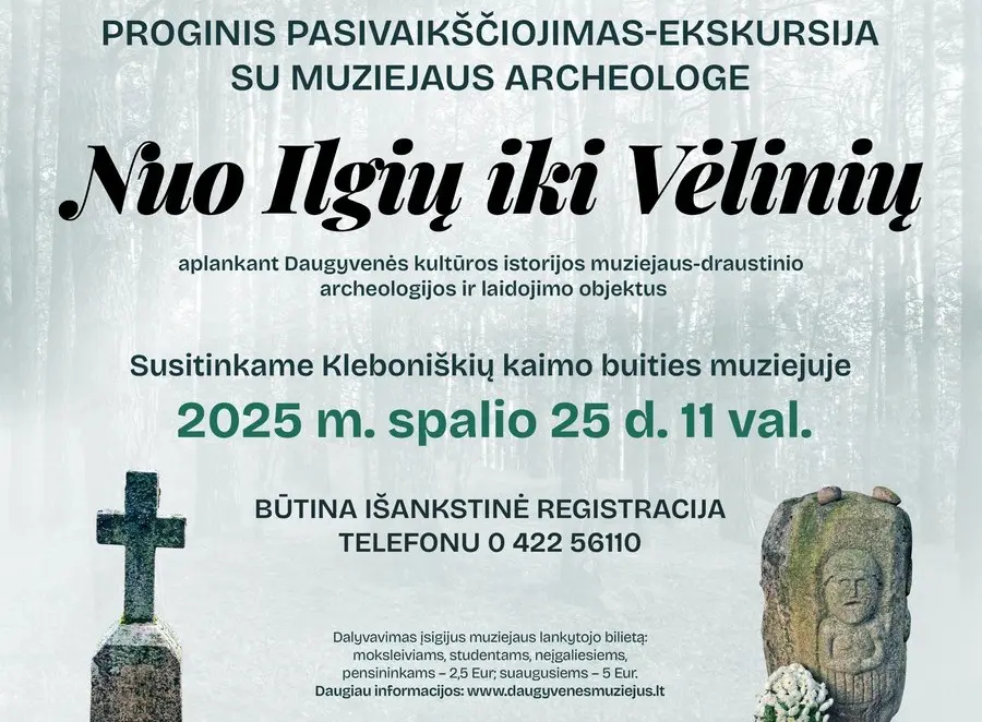 Ekskursija palei Daugyvenę „Nuo Ilgių iki Vėlinių“ primins papročius ir tradicijas