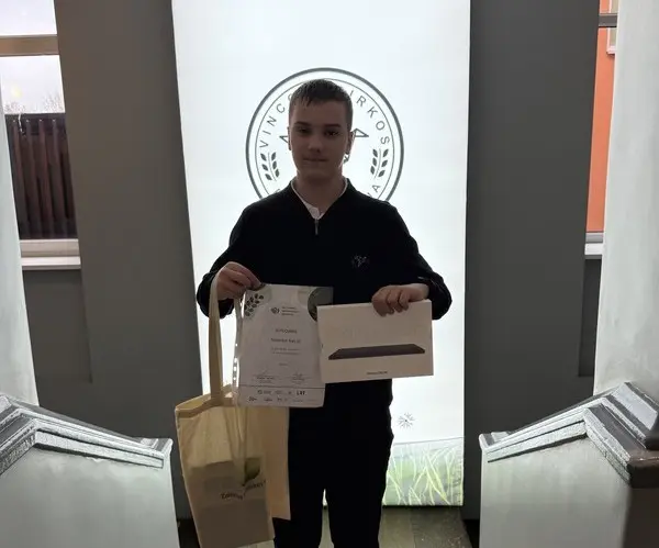 Radviliškio Vinco Kudirkos progimnazijos mokinių triumfas Nacionaliniame aplinkos apsaugos egzamine!