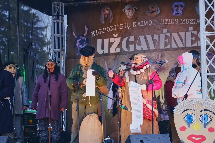 Kleboniškių muziejuje tradicijas tęs sočios, trankios, linksmos Užgavėnės