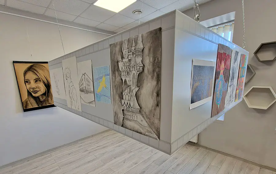 Padėka už savanorystę bibliotekoje – autorinė paroda