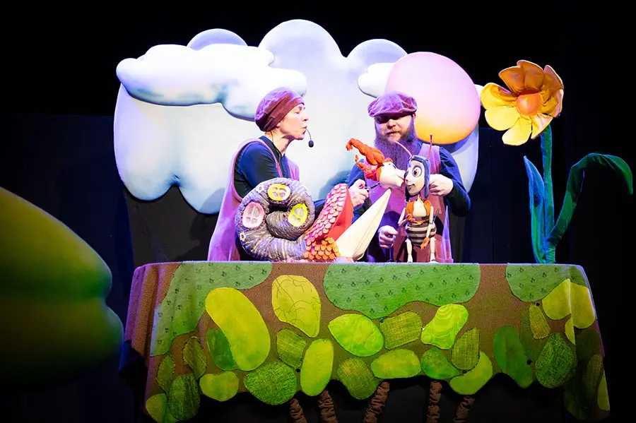 Teatro diena Radviliškyje subūrė jaunuosius žiūrovus
