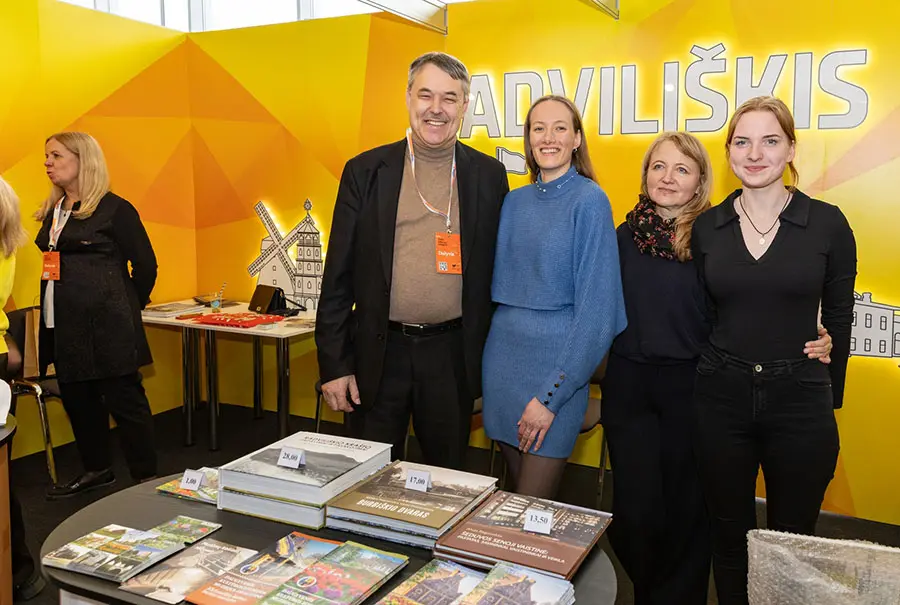 Radviliškio krašto turizmo ištekliai pristatyti Vilniaus knygų mugėje