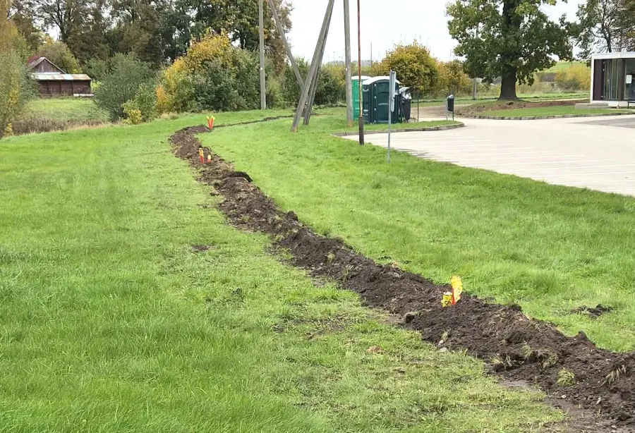 Šeduvoje pradėtas tiesti pėsčiųjų ir dviračių takas palei Niauduvą