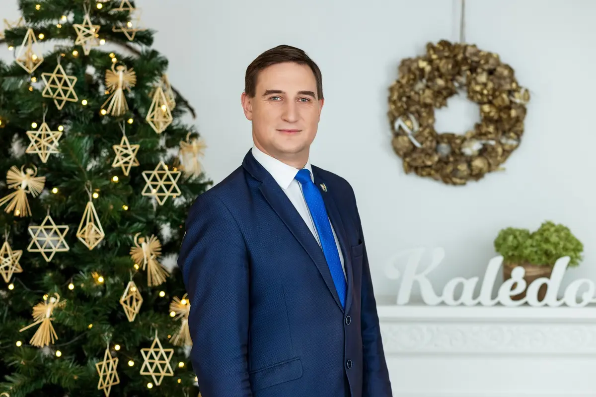 Meras Andrius Bautronis : Lai šios šventės atneša džiaugsmo į kiekvienus namus