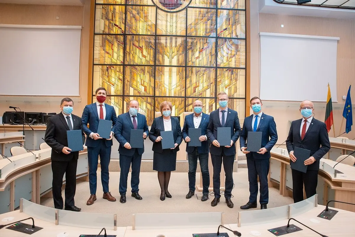 Pasirašyta Kauno regiono plėtros tarybos steigimo sutartis