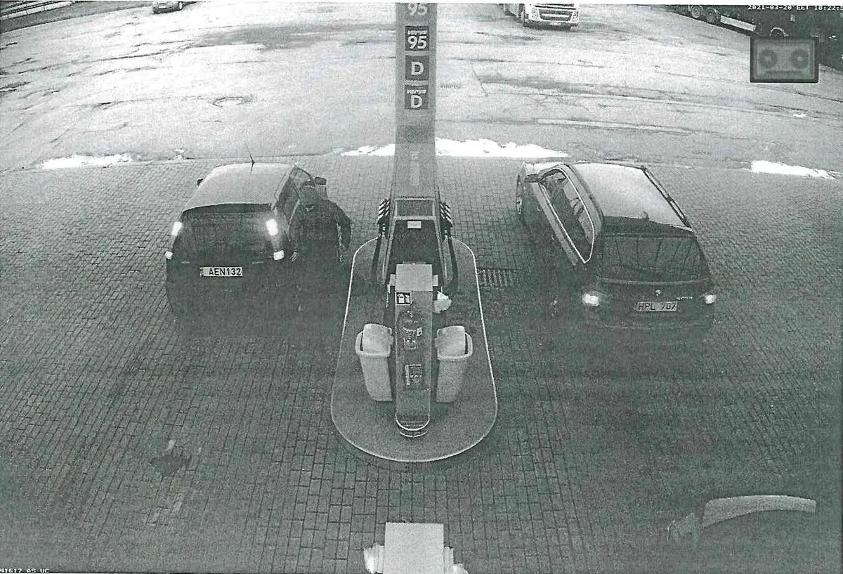 Dėl degalų vagystės
