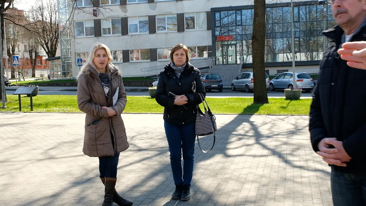 Raseiniuose vėl rinkosi mitinguotojai