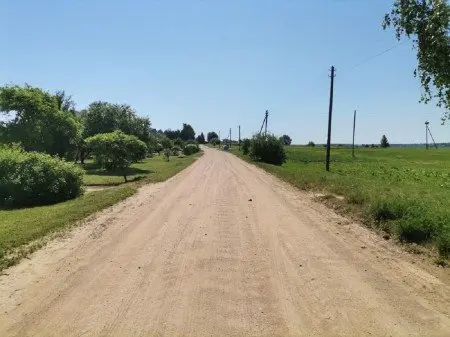 Prasidėjo Bokšto gatvės, esančios Andrušaičių kaime, rekonstrukcija