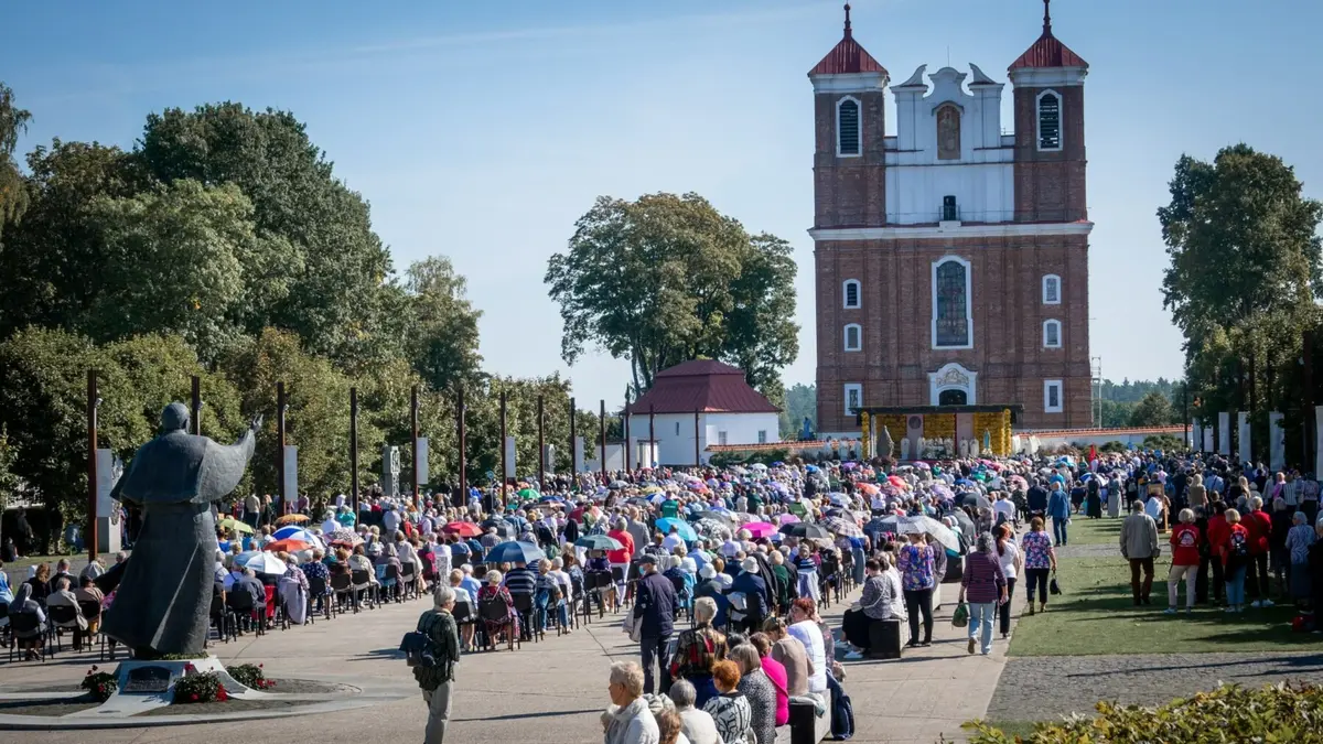 Šiluvos šventovėje vyksta didieji Šilinių atlaidai