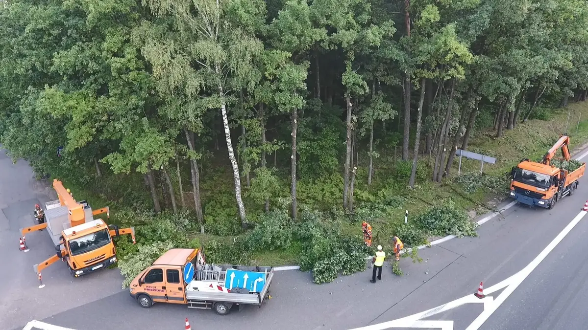 Kokia kelių būklė prognozuojama savaitgalį?