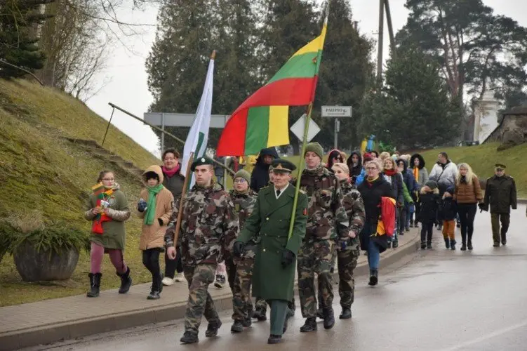 Viduklėje paminėta Lietuvos valstybės atkūrimo diena