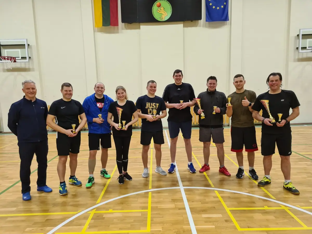 Badmintono turnyras skirtas valstybės atkūrimo dienai paminėti