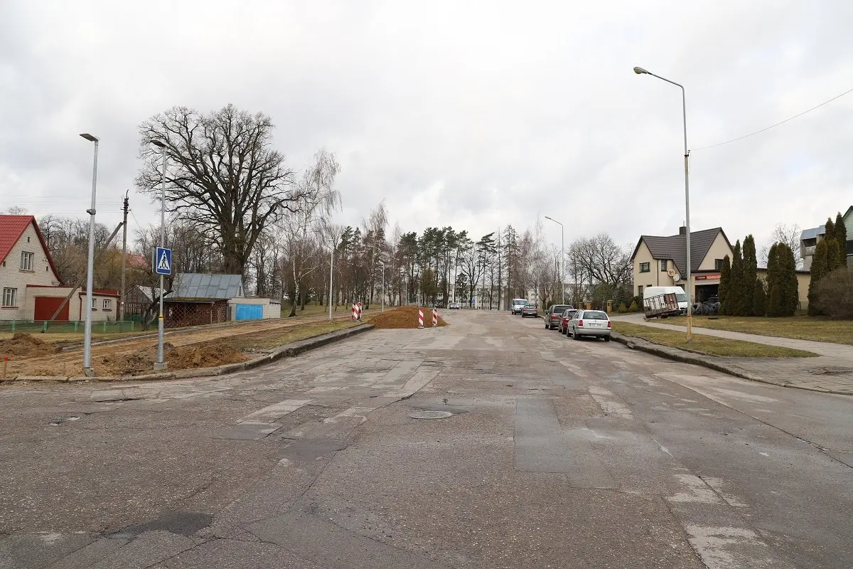 Raseinių miesto Ateities gatvė sulauks pokyčių. Projekto vertė daugiau kaip 550 000 Eur.