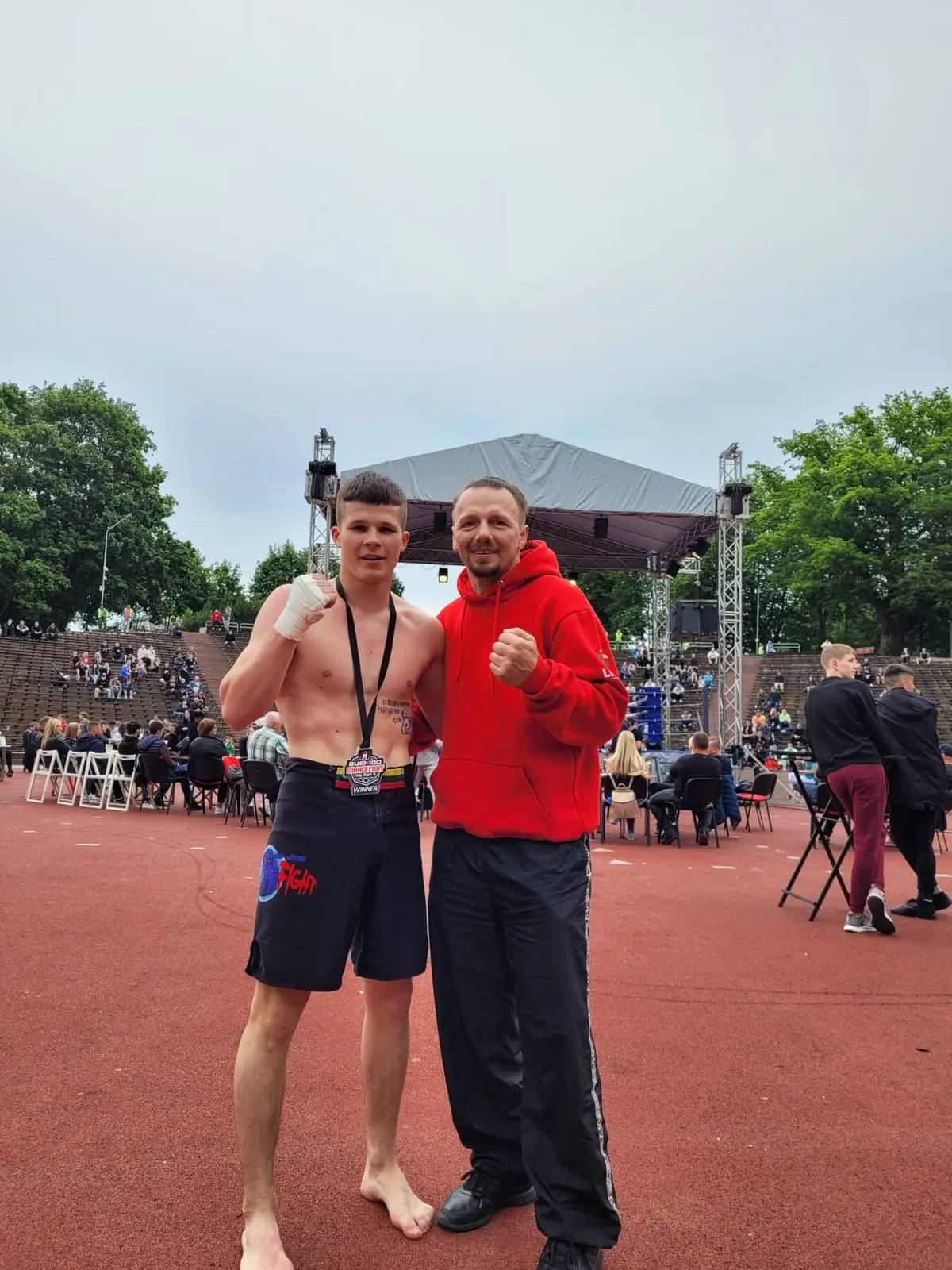 Raseiniškis Modestas Narbutas iškovojo pergalę tarptautiniame MMA turnyre Tauragėje „BUSHIDO SUMMER FIGHT THE IRON X“