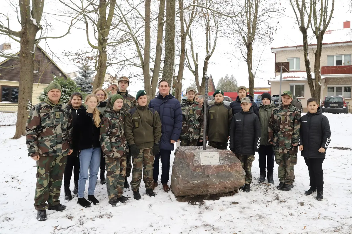Ariogaloje atidarytas Istorinis atminties parkas – jame įamžintos krašto asmenybės