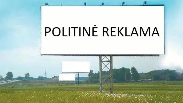 Kandidatų sveikinimų vertinimas politinės reklamos aspektu