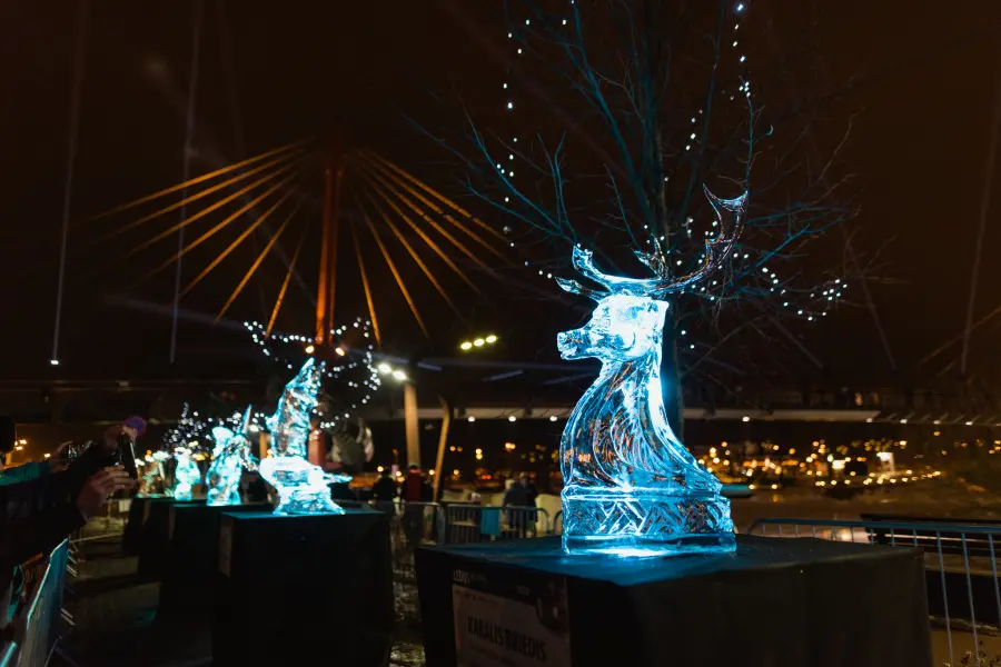 Išvyka į Jelgavos ledo skulptūrų festivalį Latvijoje