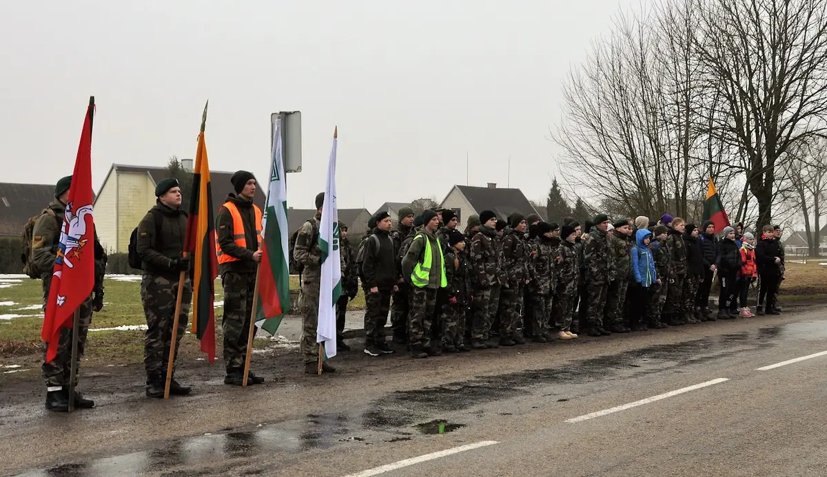 Tradicinis pėsčiųjų žygis „Lietuvos valstybės keliu“