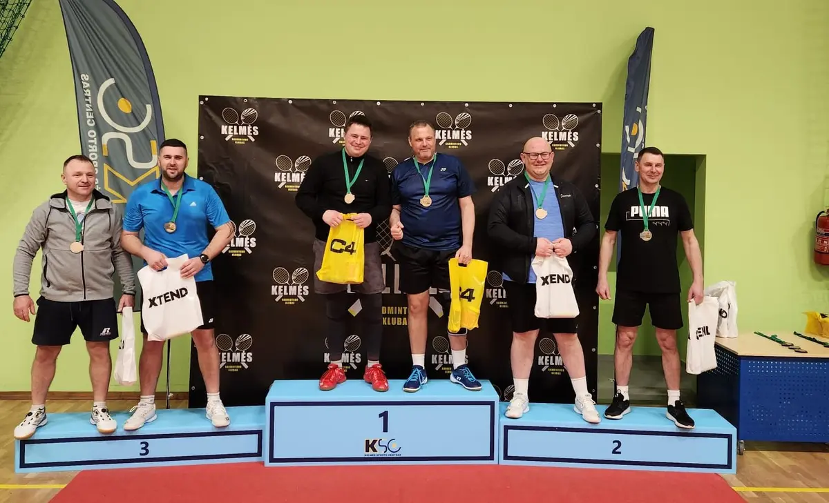 Badmintono turnyras Kelmėje