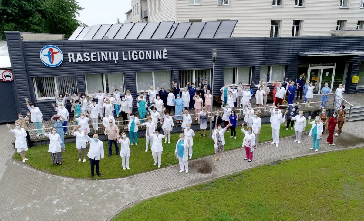 Surėmus pečius pamažu stabilizuota padėtis Raseinių ligoninėje